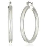 Nine West Silver Hoop Earrings