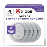 Kidde AA Batt. SmokeCO Detector 5 inch 4PK