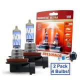 SYLVANIA H11 SilverStar Ultra Headlight Bulbs...