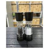 Cole  Mason Black Salt  Pepper Grinder Set