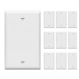 ENERLITES 1-Gang Wall Plate 10 Pack