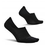 Feetures Black L Elite Invisible Light Sock