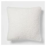 Threshold 24 Shearling Pillow Cream
