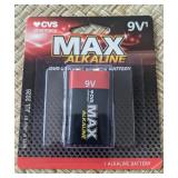 CVS Max Alkaline Battery 9V