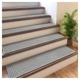 YDKGL Grey 8x30 4PC Stair Treads