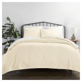 Linen Market Quilt Set Queen Yellow