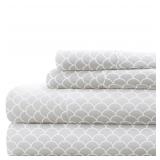 Linen Market Sheet Set Queen Gray