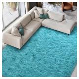 FinRec Home Blue 9x12 Area Rug