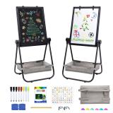 maxtek 24x18in Kids Double-Sided Easel