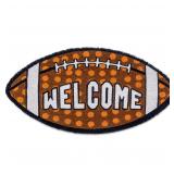 MAINEVENT Football Door Mat 30x17 Inch