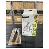 Zyliss Silver Grater  Garlic Press Set