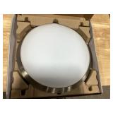 Commercial Electric 15in Brushed Nickel LED