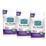 SmartMouth Dry Mouth Mints 50 Ct 3-Pack