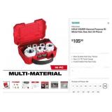 Milwaukee Hole Dozer Set 16-Piece