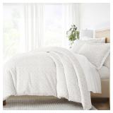 Linen Market Duvet Cover King Light Gray