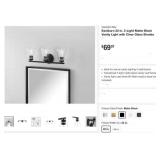 Hampton Bay Eastburn 22 inch Vanity Light