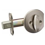 Kwikset 663 Unkeyed Deadbolt Satin Nickel