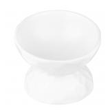 Balacoo Elevated White Ceramic Cat Bowl