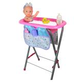 Lissi 12 Baby Doll Bath Set Pink