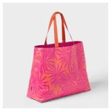 Open Story Reversible Tote Bag PinkCoral