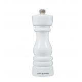 Cole  Mason 7 White Gloss Salt Mill