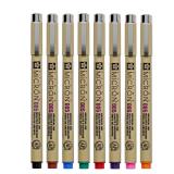SAKURA Pigma Micron 005 8 Color Pen Set