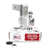 Weigh Safe 8 Drop Hitch Ball Mount