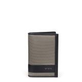 TUMI Alpha Multi Window Card Case Slim Grey Alloy