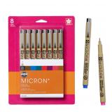 SAKURA Pigma Micron 05 Fineliner 8-Pk