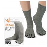 IMAK Gray Compression Arthritis Socks Small
