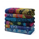 Ben Kaufman 30x60 Cotton Beach Towels 6-Pack