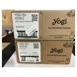 Yogi Tea Tangerine Energy  Peach De Tox Tea