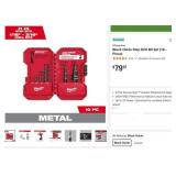 Milwaukee 10-pc Step Drill Bit Set