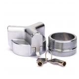 Flow Security Systems Silver Locking Fuel Cap