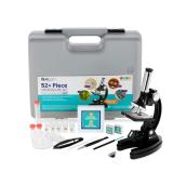 AmScope Black 52-Piece Kids Microscope Kit