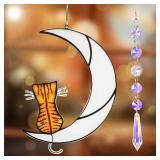 ChicHomey Cat Suncatcher 4.7x5.9in