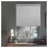 CHICOLOGY Cordless Blinds 54W x 36H Midnight White