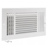 EZ-FLO 12x6 Air Vent Cover White