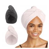 Turbie Twist 2-Pack Hair Towel