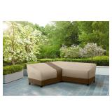 Hampton Bay V-Shape Beige Patio Cover