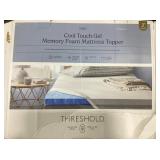 Threshold Twin Cool Touch Mattress Topper