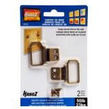 HANGZ Flat Mount D Ring Hanger 50LB 2 Pack