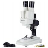 AmScope Kids 20X Portable Stereo Microscope