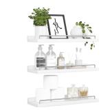 RYOFOBETTO Floating Shelves 16x6 WhtGry 3