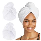 Turbie Twist XL Microfiber Hair Towel 2-Pk