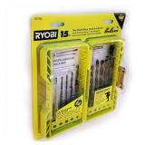 RYOBI Hex Shank Drill Bit Set 15 Pc