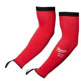 Milwaukee Cut-Resistant Arm Sleeve 16in Red