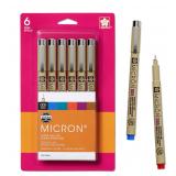 SAKURA Pigma Micron Pen Set 2mm 6pk