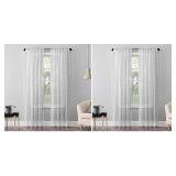 No. 918 Sheer Curtain Panel 50x63