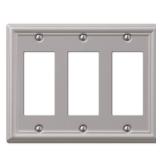 AMERELLE 3 Rocker-GFCI Wallplate